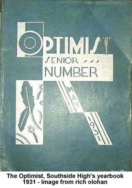 1931 Yearbook Cover
