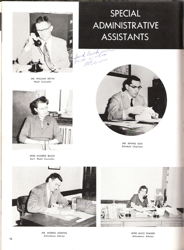 Page 72 Administrative Assistants
