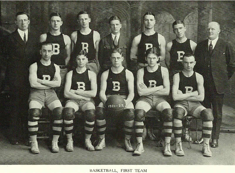 Basketball Team 1921
Photo from “The Maroon Telolog - St. Benedict's Prep”
