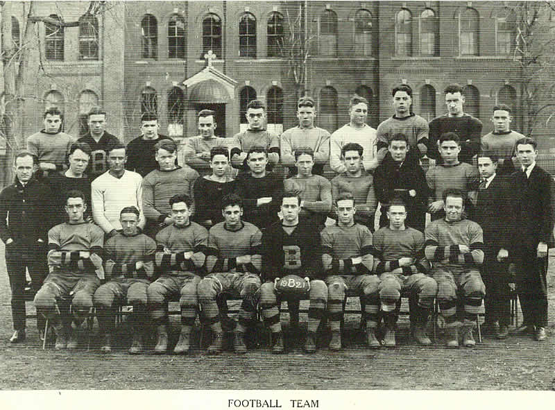 Football Team 1921
Photo from “The Maroon Telolog - St. Benedict's Prep”
