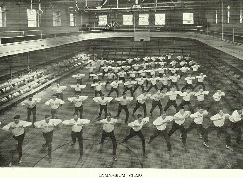 Interior Views - Gym 1921 - Newark Education