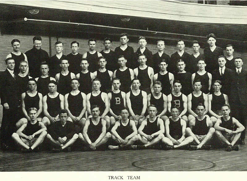 Track Team 1921
Photo from “The Maroon Telolog - St. Benedict's Prep”
