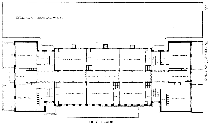 First Floor
From Reports of City Officers of the City Of Newark NJ 1905
