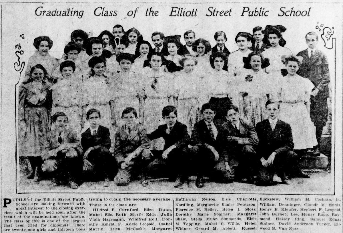 1909 Graduation
Newark Star 1909
