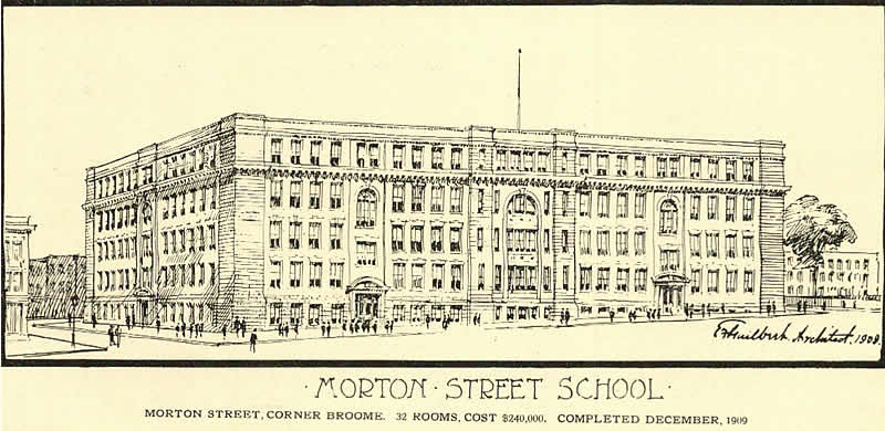 Morton Street School
Photo from “Newark in the Public Schools of Newark”
