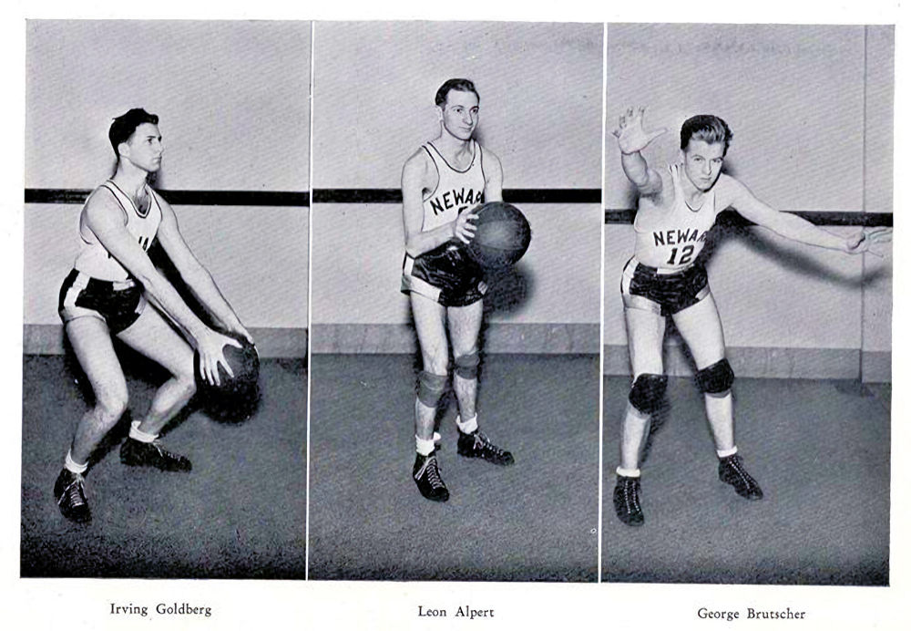 Irving Goldberg, Leon Alpert, George Brutscher
