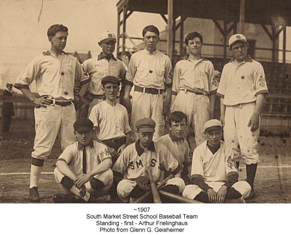 1907 Baseball Team
Photo from Old Newark Archives
