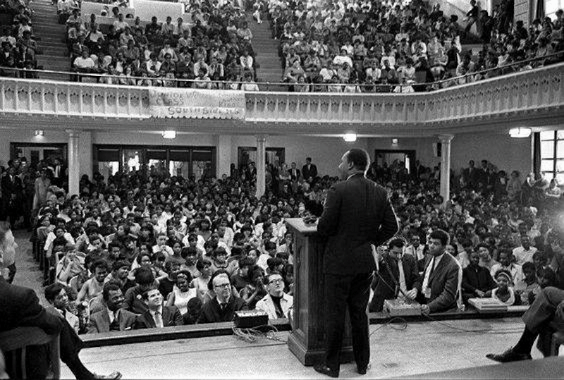 Martin Luther King Addressing Southside High School
1968
Photo from Andre Garcia
