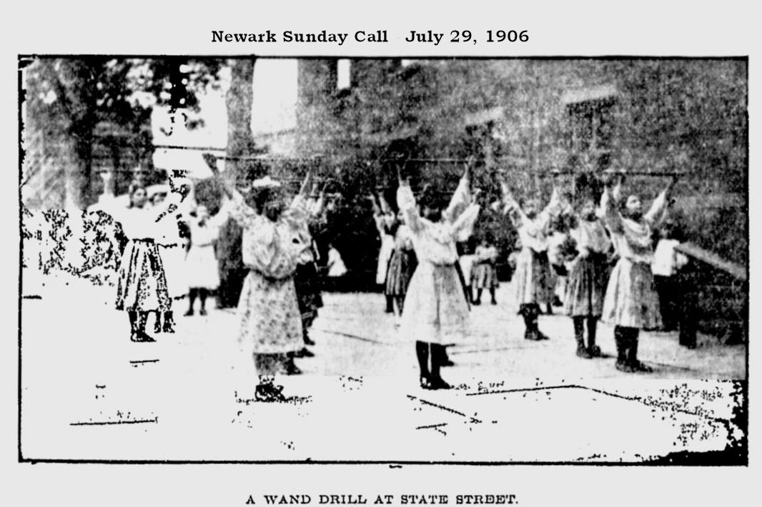 A Wand Drill at State Street
July 29, 1906

