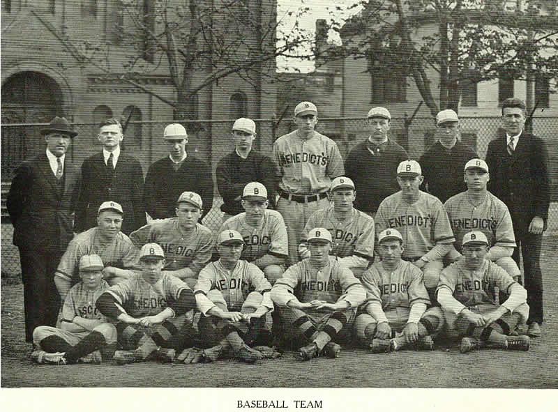 Baseball 1921
Photo from “The Maroon Telolog - St. Benedict's Prep”
