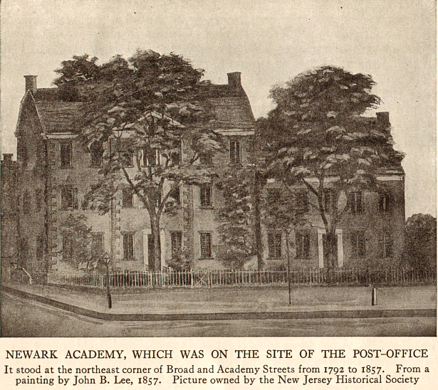 From "Historic Newark" Published 1916 for the Fidelity Trust Company
